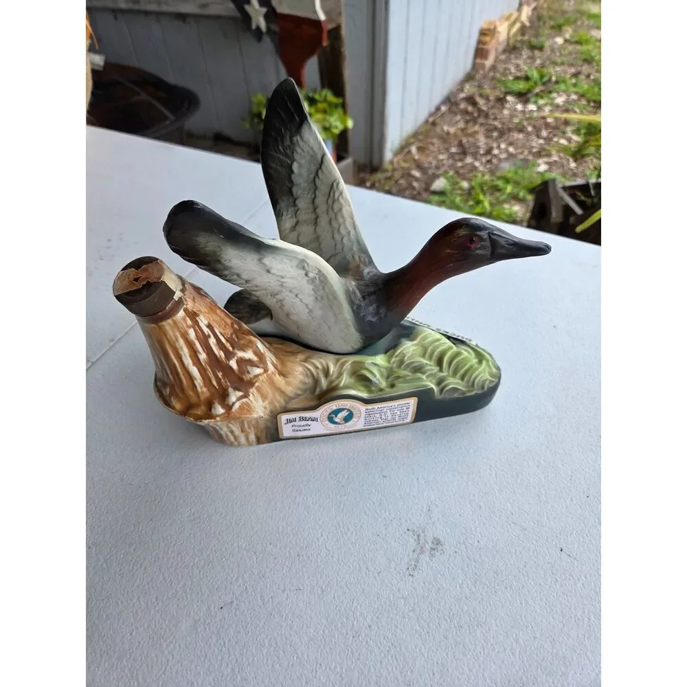 Vintage Canvasback Drake Decanter